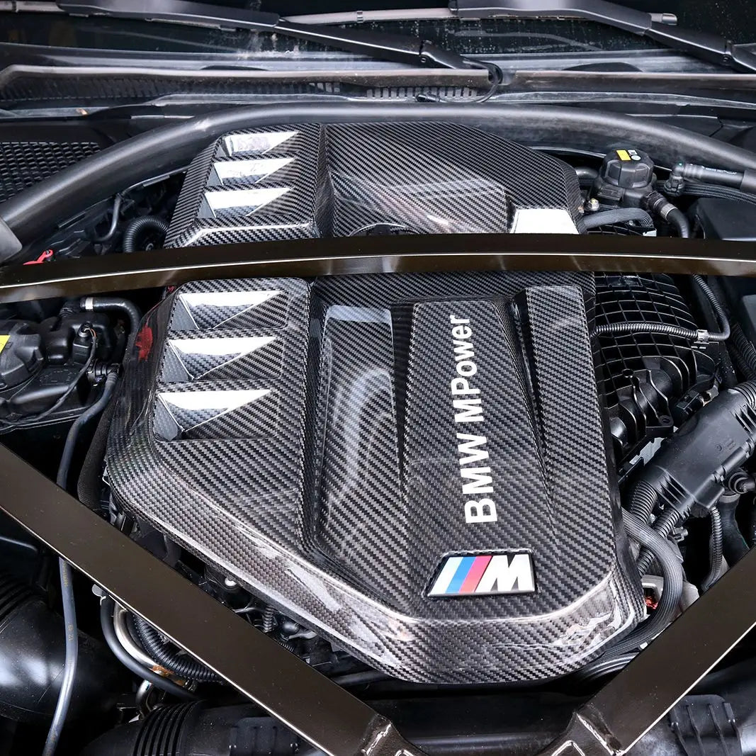 Nắp Động Cơ Carbon Fiber